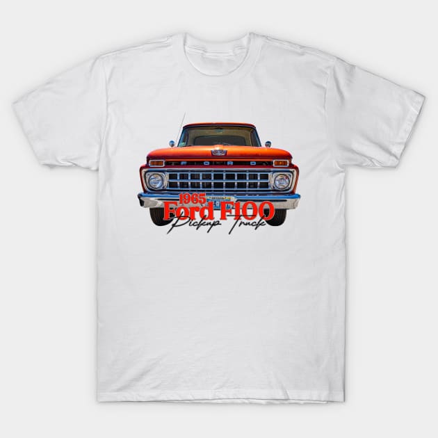 1965 Ford F100 Pickup Truck T-Shirt by Gestalt Imagery